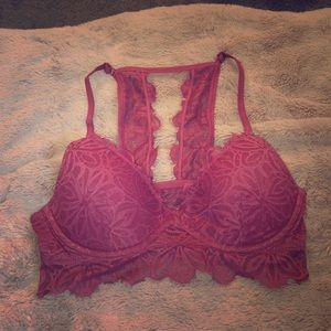 Victoria secrets pink push-up bralette!